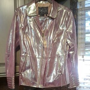 Metallic Pink Jacket